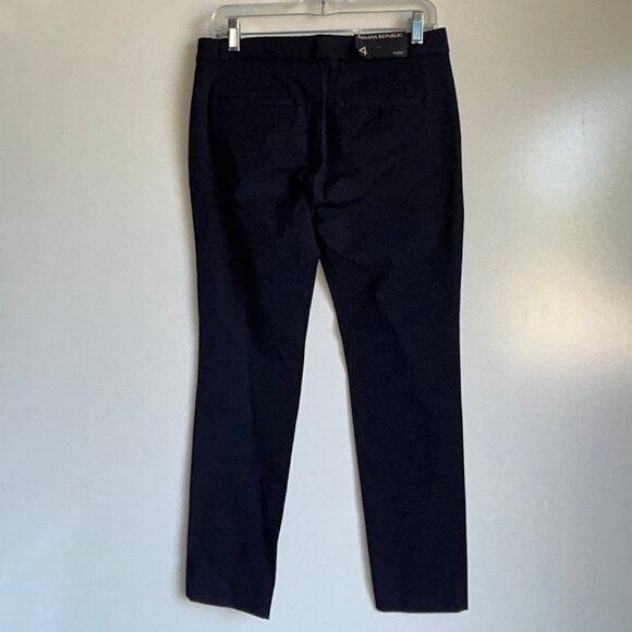 NWT Banana Republic Sloan Navy Blue Ankle Pants Size 4 - Picture 5 of 13